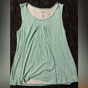 Croft & Barrow Mint Green Sleeveless Tank Top